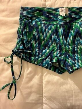 Milly Printed Shorts with Ties